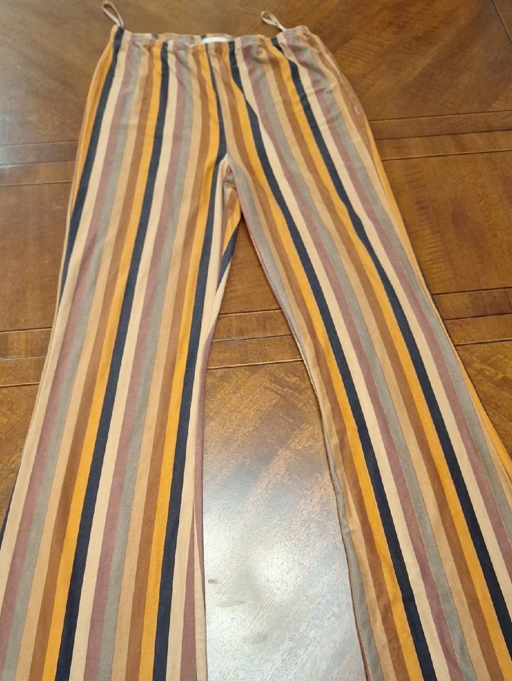 Women's Striped Wide-Leg Pants - Multicolor